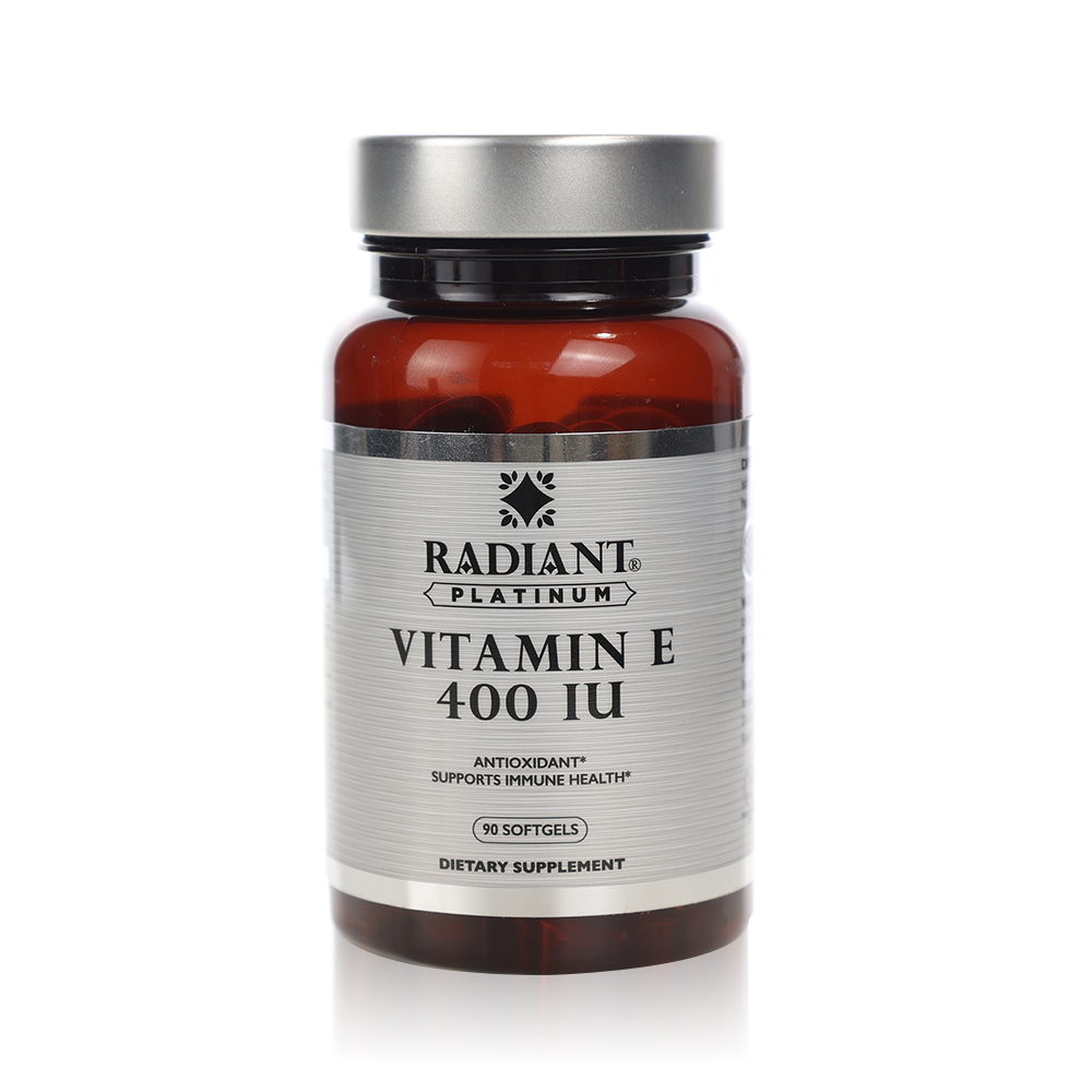 Radiant Platinum  Vitamin E 400 Iu 90 Softgels